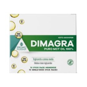 Dimagra MCT Oil 100% Integratore Brucia Grassi 30 Stick