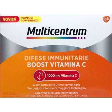 Multicentrum Difese Immunitarie Boost Vitamina C 14 Bustine