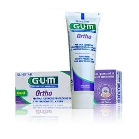 Gum Ortho Gel Dentifricio Anti Carie Per Apparecchi Ortodontici 75 ml