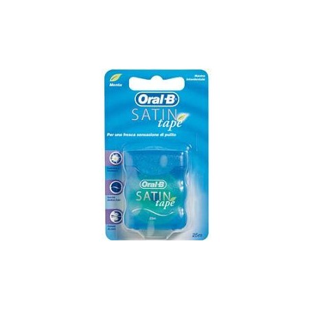 Oral-B Satintape Filo Interdentale alla Menta 25 metri