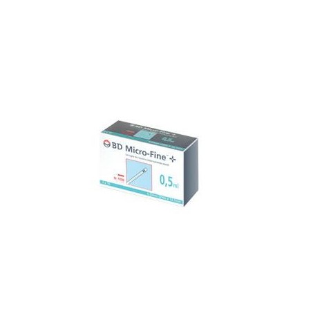 BD Siringa Per Insulina 0,5 ml 29g 12,7 mm 30 pezzi
