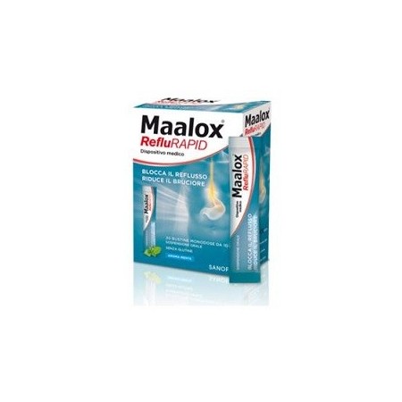 Maalox RefluRapid Integratore Per Il Bruciore Di Stomaco 20 Bustine