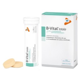 B-vital Totale Integratore Vitamina B Gusto Arancia 20 Compresse Effervescenti