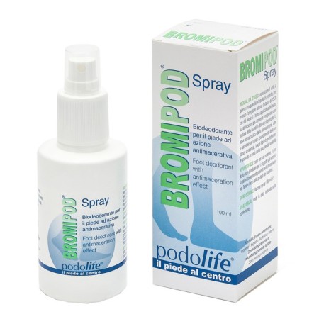 Bromipod Spray Biodeodorante Rinfrescante Piedi 100 ml