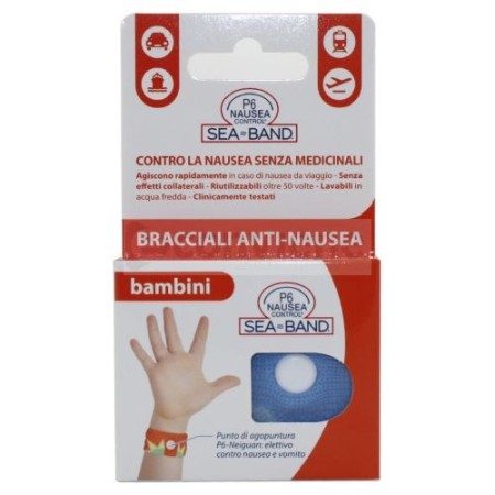 P6 Nausea Control Bracciale Antinausea Bambini 2 Pezzi