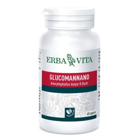 Erba Vita Glucomannano Integratore Intestinale 60 Capsule