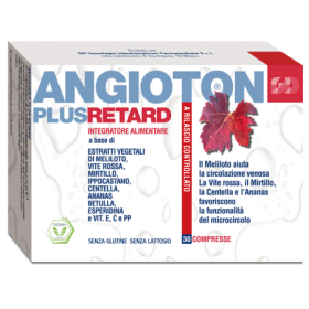 Angioton Plus Retard Integratore Circolazione 30 Compresse