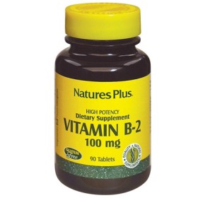 Nature's Plus Vitamina B2 Riboflavina Integratore 90 Tavolette