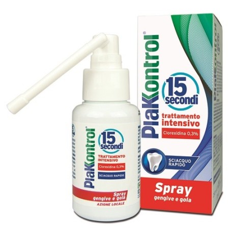 Plakkontrol 15 Secondi Collutorio Spray50 ml