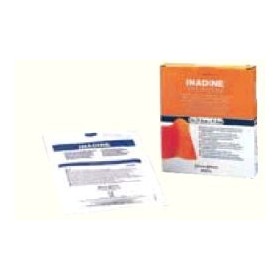 Inadine Medicazione Antisettica Non Aderente 9,5x9,5 cm 10 Pezzi