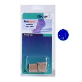 Biogel Anello Protezione Dita dei Piedi Taglia S 2 Pezzi