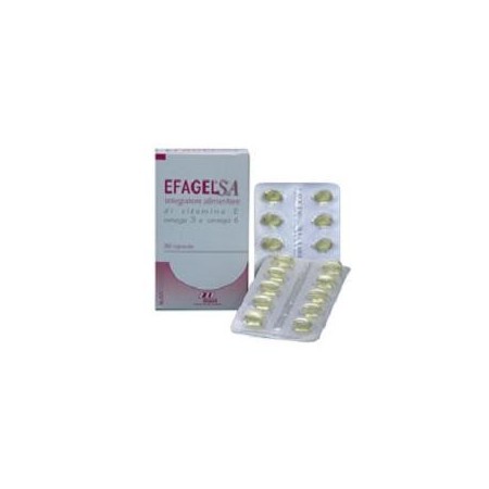 Efagel SA Integratore Per la Pelle 30 Capsule