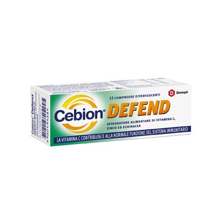 Cebion Defend Integratore Sistema Immunitario 12 Compresse Effervescenti