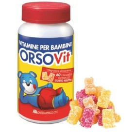 Orsovit Integratore Vitamine Per Bambini Gusto Frutta 60 Caramelle Gommose