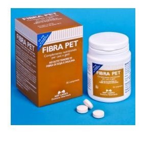 Nbf Lanes Fibra Pet Integratore di Fibre Cani E Gatti 50 Compresse