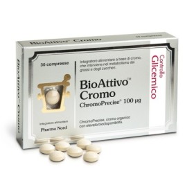 Bio Attivo Cromo Integratore 30 Compresse
