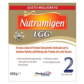 Nutramigen 2 LGG Latte in Polvere per Allergie alle Proteine del Latte Vaccino 400 g
