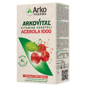 Arkovital Acerola 1000 Integratore 30 Compresse Masticabili