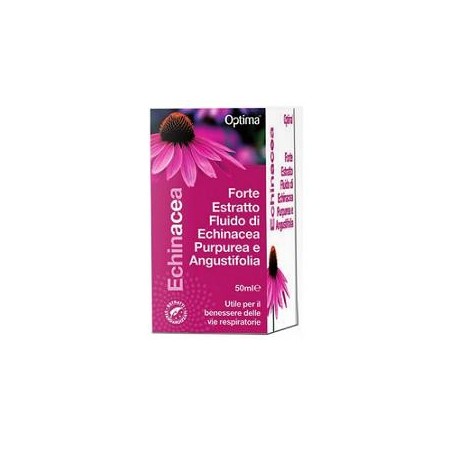 Optima Echinacea Estratto Fluido Forte Integratore Benessere Respiratorio 50 ml