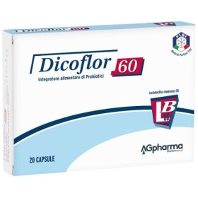 Dicoflor 60 Integratore Fermenti Lattici 20 Capsule
