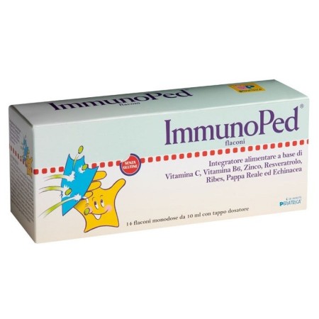 Immunoped Integratore Difese Immunitarie Bambini 14 Flaconcini