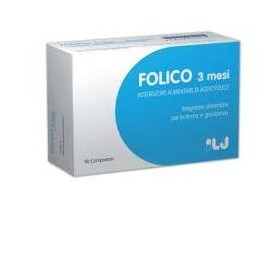 Folico 3 Mesi Integratore Acido Folico 90 Compresse