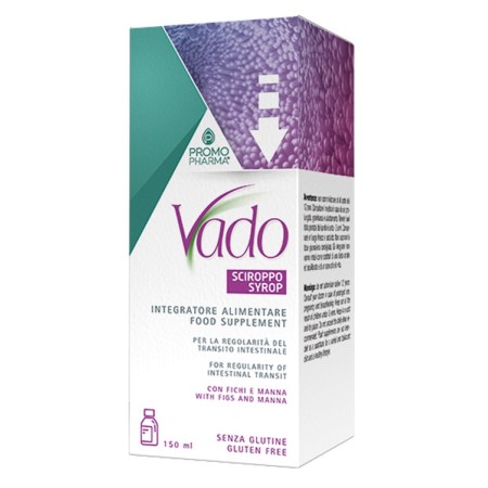 Vado Sciroppo Integratore Per Disturbi Intestinali e Stitichezza 150 ml