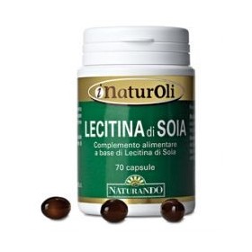 Naturando Lecitina Di Soia Integratore 70 Capsule