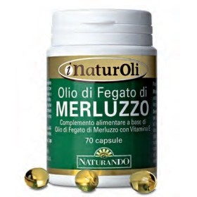 Naturando Olio Di Fegato Merluzzo Integratore 70 Capsule