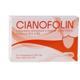 Cianofolin Integratore di Vitamine e Acido Folico 30 Compresse
