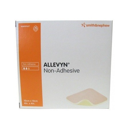 ALLEVYN NON ADHESIVE10X10CM 10