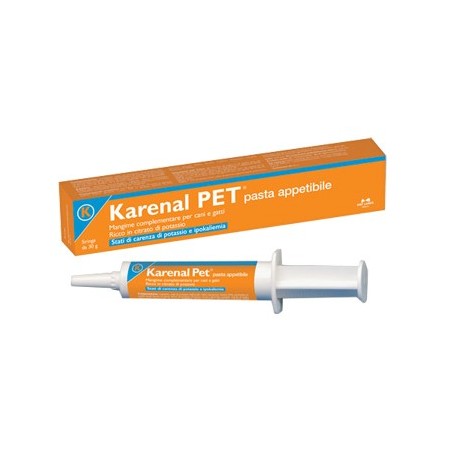 Nbf Lanes Karenal Pet Pasta Appetibile Integratore di Potassio Cani E Gatti 30 G