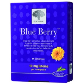 New Nordic Blue Berry Integratore Vista 60 Compresse
