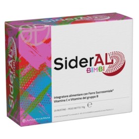 Juniapharma Sideral Bimbi Integratore Ferro 20 Bustine