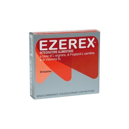 Ezerex Integratore Disfunzione Erettile 20 Bustine