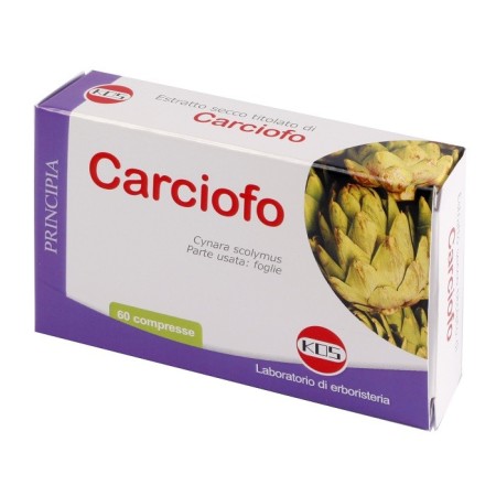 Kos Carciofo Estratto Secco Integratore 60 Compresse