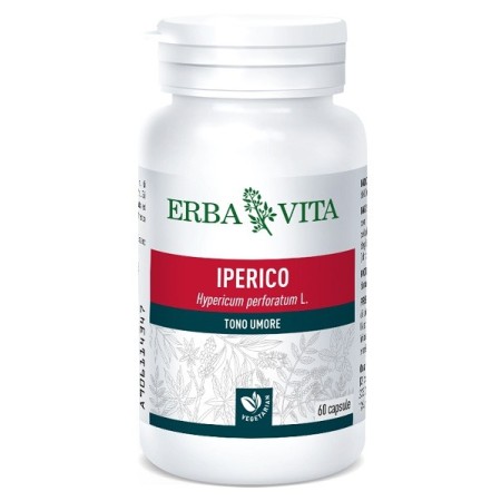 Erba Vita Iperico Integratore Tono Dell’Umore 60 Capsule 400 mg