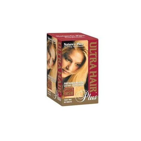Nature's Plus Ultra Hair Plus Integratore per Capelli 60 Tavolette