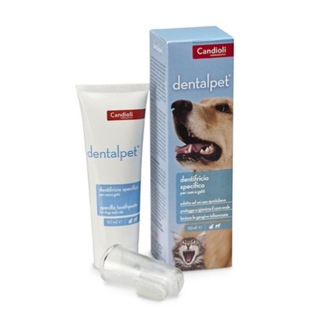 Candioli Dentalpet Dentifricio Per Cani e Gatti 50 ml