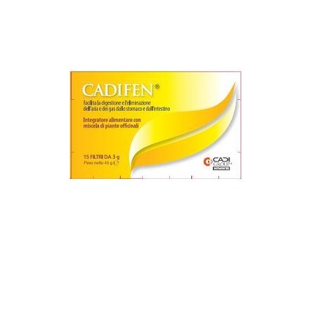 Cadifen Integratore Digestivo 15 Filtri
