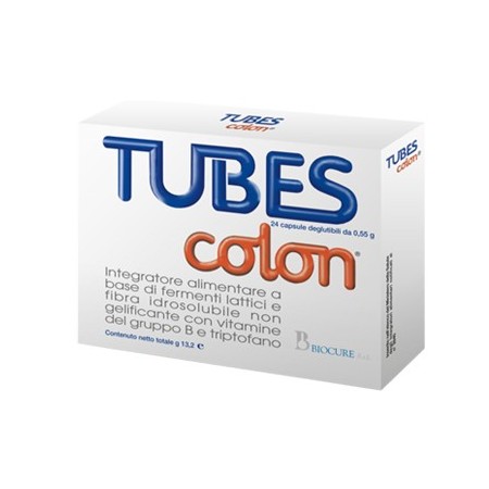 Tubes Colon Integratore Benessere Intestinale 24 Capsule
