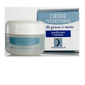 Dierre Maschera Purificante e Protettiva per Pelli Grasse e Miste 50 Ml