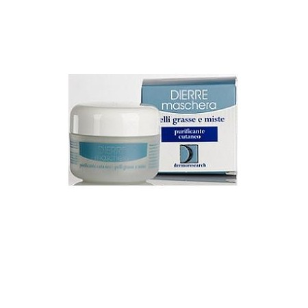 Dierre Maschera Purificante e Protettiva per Pelli Grasse e Miste 50 Ml