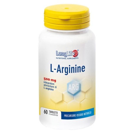 LongLife Larginine Integratore 60 Tavolette