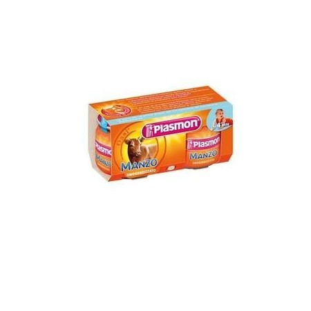 Plasmon Omogenizzato Manzo 2 Vasetti da 80 g