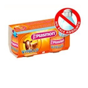 Plasmon Omogenizzato Vitello 2 Vasetti da 80 g