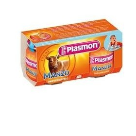 Plasmon Omogenizzato Manzo 2 Vasetti da 120 g