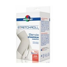 Stretchroll Benda Elastica Autobloccante Per Un Leggero Sostegno cm 10x4m