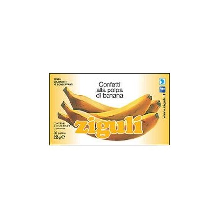 Zigulì Banana Blister 36 Palline