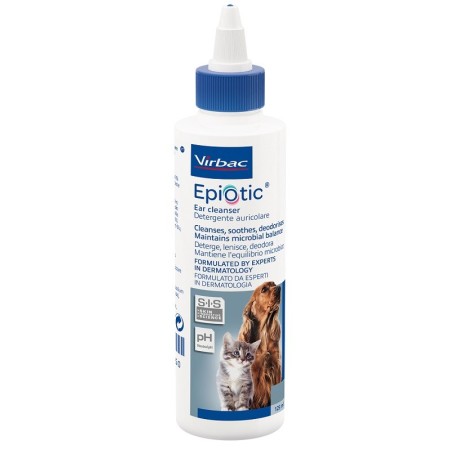 Virbac Epi-Otic Detergente Auricolare Cani E Gatti 125 Ml